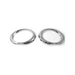 Imagem de Aro do Farol de Milha (Par) VOLKSWAGEN FOX/SPACE FOX Cromado - FLASH 5951