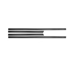 Imagem de Jogo de Friso Lateral VOLKSWAGEN GOLF 4 Portas Preto 4 Peças - FRISART 10036