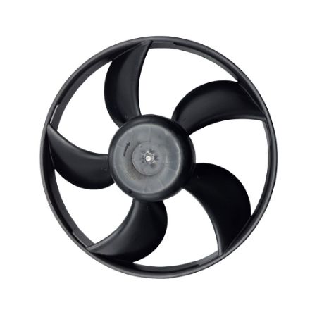 Imagem de Eletroventilador do Radiador sem Ar-condicionado com Hélice - SOLOCAR SL579008