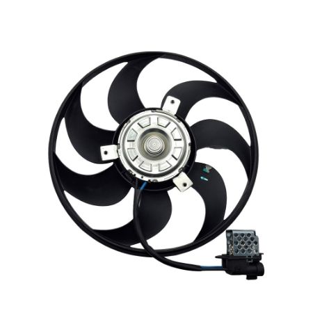 Imagem de Eletroventilador do Radiador com Ar-condicionado - SOLOCAR SL579016