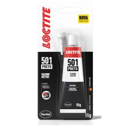 Imagem de Cola de Silicone Preto de Alta Performance 55g - LOCTITE 2937882