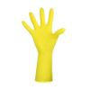 Imagem de Luva Segurança Látex Amarelo Tamanho M Kalipso - 02.04.1.2 - KALIPSO 020412
