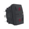 Imagem de Botão do Vidro Elétrico VOLKSWAGEN GOL/PARATI 4 Portas - OR PARTS VW1002