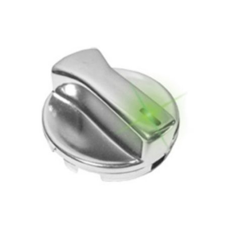 Imagem de Botão do Ar Verde Cromado - AUTOPLAST AP007