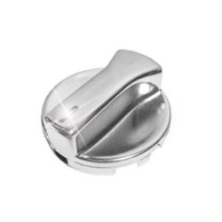 Imagem de Botão do Ar Branco Cromado - AUTOPLAST AP005
