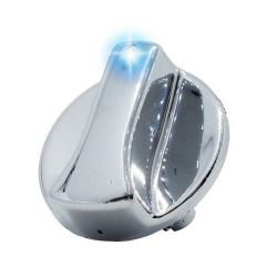Imagem de Botão do Ar Azul Cromado - AUTOPLAST AP017