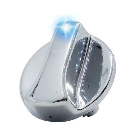 Imagem de Botão do Ar Azul Cromado - AUTOPLAST AP017