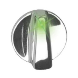 Imagem de Botão do Ar Verde Cromado - AUTOPLAST AP018