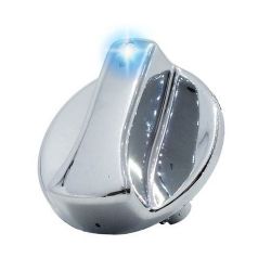 Imagem de Botão do Ar Azul Cromado - AUTOPLAST AP049