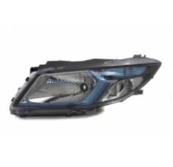 Imagem de Farol Principal CHEVROLET - GM ONIX/PRISMA Lado Esquerdo Máscara Negra Moldura Azul H4 - SOLOCAR SL012035
