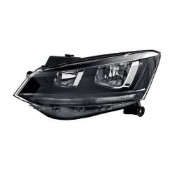 Imagem de Farol Principal VOLKSWAGEN FOX Lado Esquerdo Birefletor com Friso Preto - CAMBUCI IMPORTS 046230
