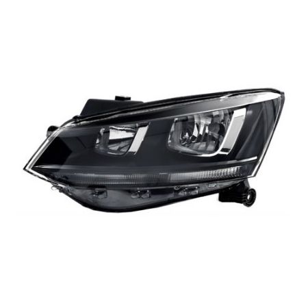 Imagem de Farol Principal VOLKSWAGEN FOX Lado Esquerdo Birefletor com Friso Preto - CAMBUCI IMPORTS 046230