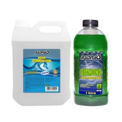 Imagem de Kit para Radiador Super Concentrado 5 litros Água + 1 litro Aditivo - RADNAQ RQ720001K