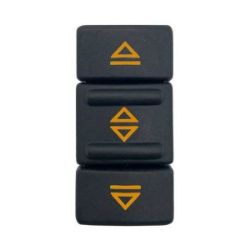 Imagem de Botão do Vidro Elétrico RENAULT MASTER/RENAULT 19 Dianteiro Lado Esquerdo Led Laranja - OSPINA 021240