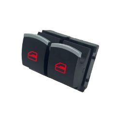 Imagem de Botão do Vidro Elétrico VOLKSWAGEN GOLF/PASSAT Duplo Led Vermelho.. - OSPINA 021295