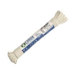 Imagem de Corda em Poliester 3mmX20m Branco - BEMFIXA 5310