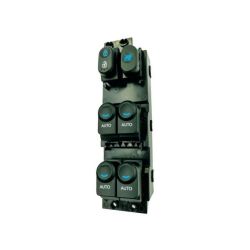 Imagem de Botão do Vidro Elétrico HYUNDAI HB20 Dianteiro Lado Esquerdo Quádruplo Com 20 Terminais Led Azul - OSPINA 022220