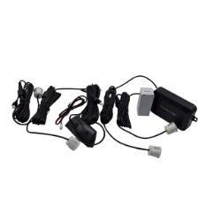 Imagem de Sensor de Estacionamento Branco 4 Sensores/Pontos com Display - SOLOCAR SL290003