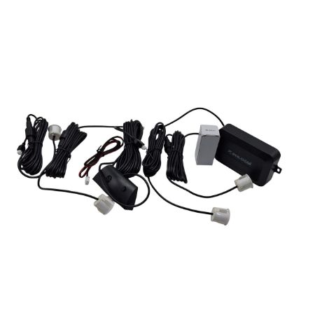 Imagem de Sensor de Estacionamento Branco 4 Sensores/Pontos com Display - SOLOCAR SL290003