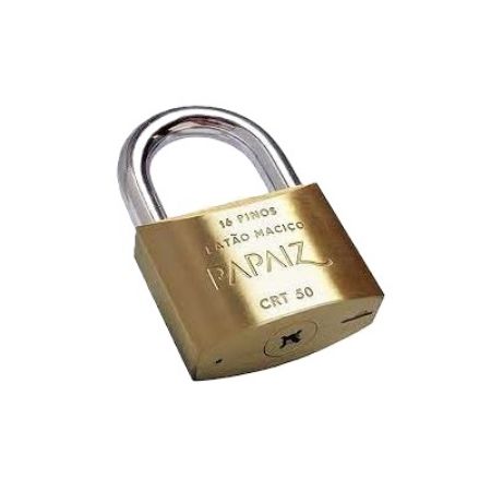 Imagem de Cadeado Crt50 com Chave Tetra - PAPAIZ 0101500CX