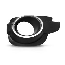 Imagem de Moldura do Farol Auxiliar RENAULT KWID Lado Direito/Preto com Aro Cromado - G COMPONENTES GG454