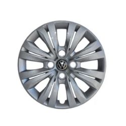 Imagem de Calota Aro 14 Pol. Prata Fixação por Parafuso - VOLKSWAGEN 5U0601147TZ31
