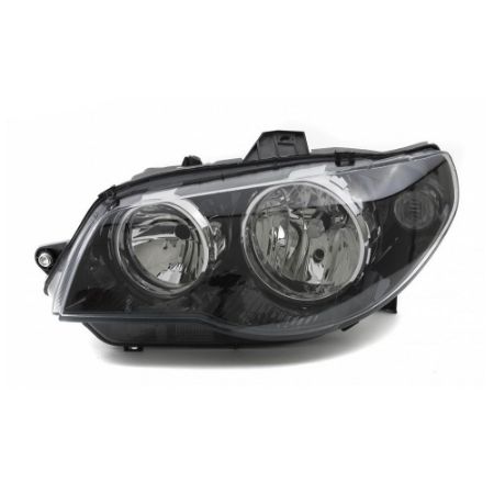 Imagem de Farol Principal Lado Esquerdo Máscara Negra Aro Cromado H7/H7 - ARTEB 0160787
