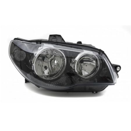 Imagem de Farol Principal Lado Direito Máscara Negra Aro Cromado H7/H7 - ARTEB 0160788