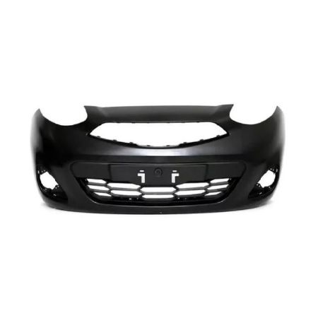 Imagem de Para-choque Dianteiro NISSAN MARCH Preto Liso - LOMA PLAST LHT18027029