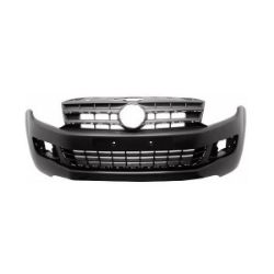 Imagem de Para-choque Dianteiro VOLKSWAGEN AMAROK Preto Liso com Furo para Moldura e com Grade - LOMA PLAST LHT06027157