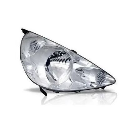 Imagem de Farol Principal HONDA FIT Lado Direito Máscara Cromada Espelhado - RTECH RTC8465