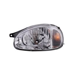 Imagem de Farol Principal CHEVROLET - GM CORSA/CORSA PICK-UP Lado Esquerdo Pisca Âmbar Regulagem Elétrica com Motor H4 - CIBIE 600263