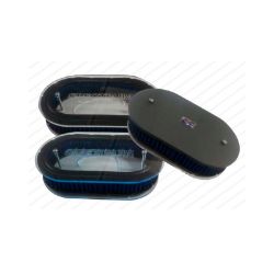 Imagem de Base do Filtro de Ar Esportivo Carburado Oval Azul - SPECTRUM 0110501