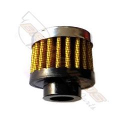 Imagem de Respiro de Óleo Esportivo com Base Preta Tampa Cromada Amarelo - SPECTRUM 1400100