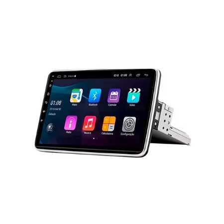 Imagem de Reprodutor de Vídeo Universal Mp5 10 Pol. 1 Din Usb/Bluetooth/Auxiliar/Fm - H TECH HT9300CA