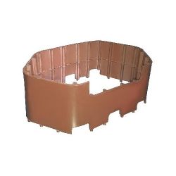 Imagem de Capa Externa Isolante Calor Coxim Traseiro Motor DAF CF85/XF105 Lado Direito - SUPORTE REI R12704