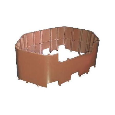 Imagem de Capa Externa Isolante Calor Coxim Traseiro Motor DAF CF85/XF105 Lado Direito - SUPORTE REI R12704