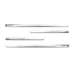 Imagem de Jogo de Friso Lateral Univesal Cromado Slim - SHEK PARTS 17025