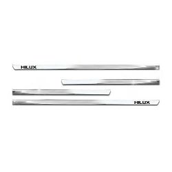 Imagem de Jogo de Friso Lateral TOYOTA HILUX Slim Cromado - SHEK PARTS 17149