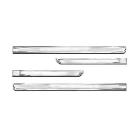 Imagem de Jogo de Frisos Lateral Univesal Robust Cromado - SHEK PARTS 17271