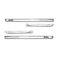 Imagem de Jogo de Friso Lateral VOLKSWAGEN GOL lX-Treme Cromado - SHEK PARTS 17273
