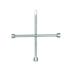 Imagem de Chave de Roda Tipo Cruz com Espátula Cromada 17X19X21mm - SW SW1022