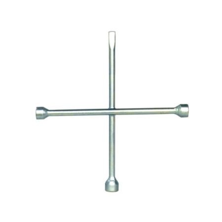 Imagem de Chave de Roda Tipo Cruz com Espátula Cromada 17X19X21mm - SW SW1022