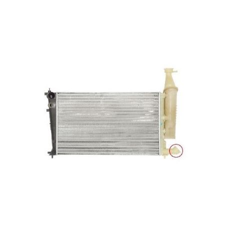 Imagem de Radiador de Água Manual Com e Sem Ar condicionado - MAHLE/METAL LEVE CR596001S