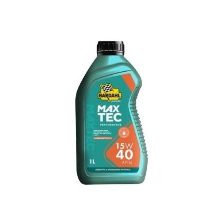 Imagem de Óleo Motor 15W40 API SL Maxtec Performance SS SemiSintético 1 Litro - BARDAHL 459883