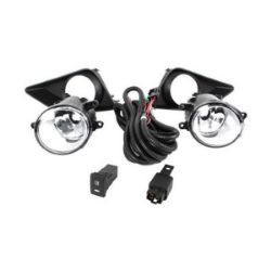 Imagem de Kit Farol de Milha TOYOTA COROLLA Aro Preto Botão Modelo Original - SHOCKLIGHT SL250311