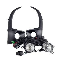 Imagem de Kit Farol Auxiliar TOYOTA YARIS Com Botão Original e Moldura Preta - SHOCKLIGHT SL251810LED