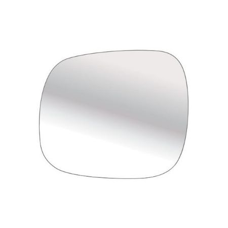Imagem de Lente Espelho do Retrovisor FIAT FIORINO Lado Esquerdo com Base - TROQUE FACIL 6632M