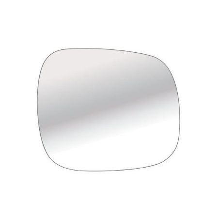 Imagem de Lente Espelho do Retrovisor FIAT FIORINO Lado Direito com Base - TROQUE FACIL 6633M