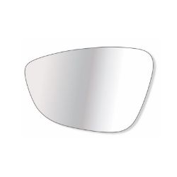 Imagem de Lente do Espelho do Retrovisor VOLKSWAGEN PASSAT Lado Esquerdo com Base - TROQUE FACIL 6672M